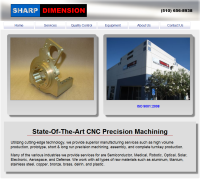 Sharp Dimension website by Smart Tech Support